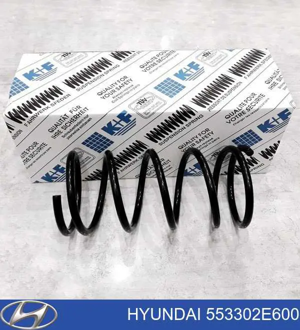 Do koszyka 553302E600 Hyundai/Kia Sprężyna tylna
