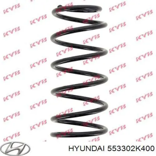 Sprężyna tylna Hyundai/Kia 553302K400 cena, od 32,61 USD
