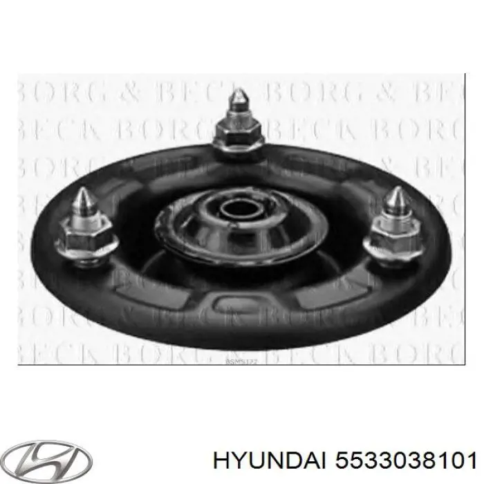 Do koszyka 5533038101 Hyundai/Kia Poduszka amortyzatora tylnego