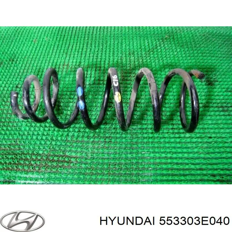 Sprężyna tylna 553303E040 Hyundai/Kia