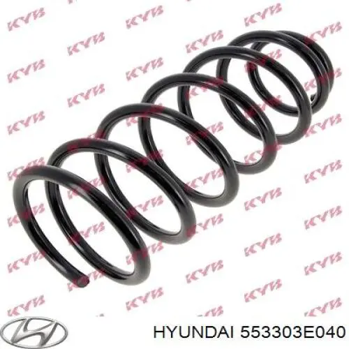 553303E040 Hyundai/Kia Sprężyna tylna