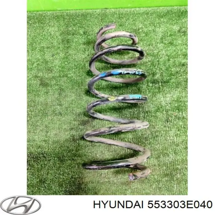 Do koszyka 553303E040 Hyundai/Kia Sprężyna tylna