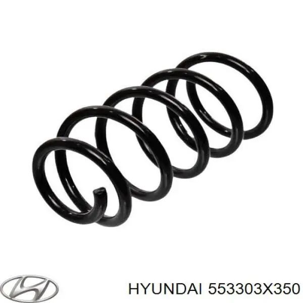 Do koszyka 553303X350 Hyundai/Kia Sprężyna tylna
