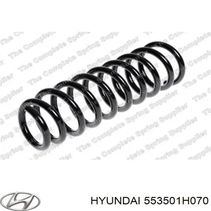 Sprężyna tylna Hyundai/Kia 553501H070 cena, od 44,58 USD
