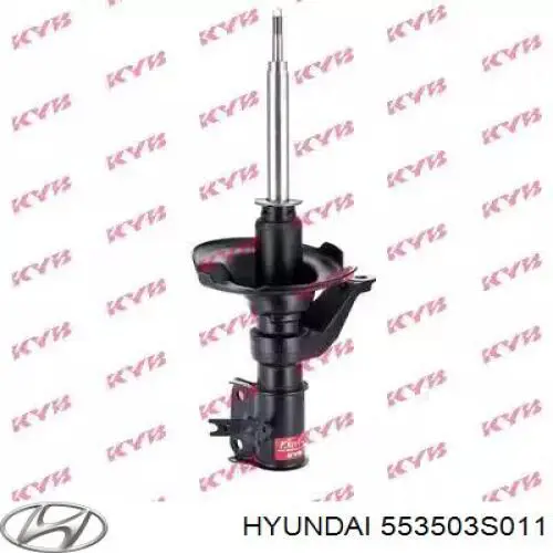 Do koszyka 553503S010 Hyundai/Kia Sprężyna tylna