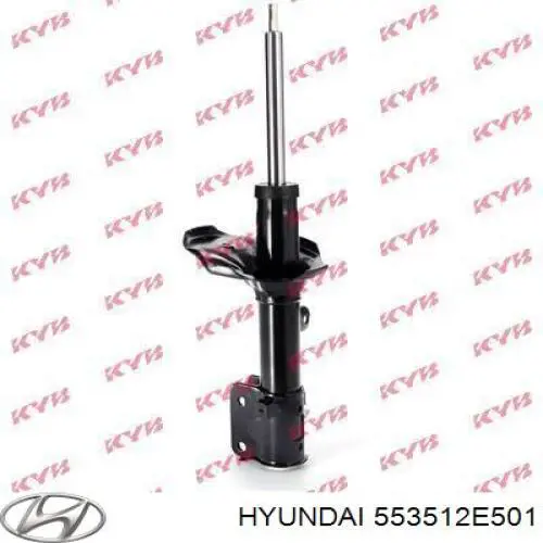 553512E501 Hyundai/Kia Amortyzator tylny lewy
