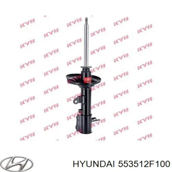 Amortyzator tylny lewy Hyundai/Kia 553512F100 cena, od 61,59 USD