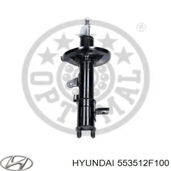 Do koszyka 553512F100 Hyundai/Kia Amortyzator tylny lewy
