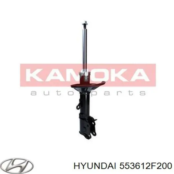 Do koszyka 553612F200 Hyundai/Kia Amortyzator tylny prawy