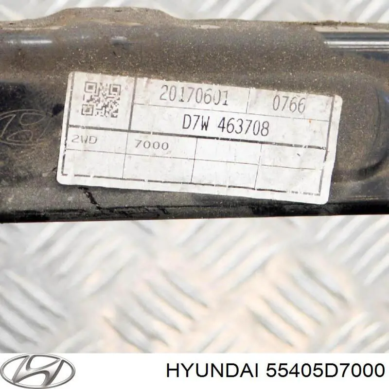 Do koszyka 55405D7000 Hyundai/Kia Korpus osi tylnej