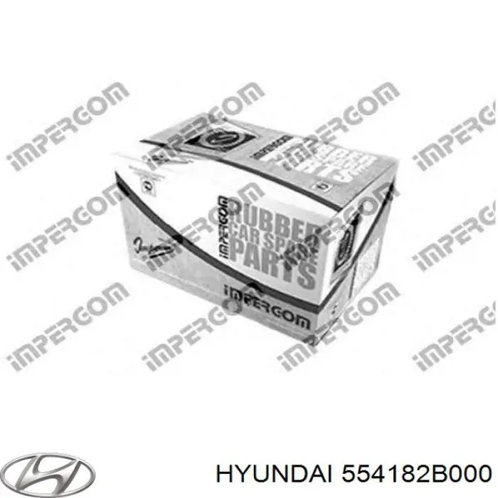 Do koszyka 554182B000 Hyundai/Kia Silentblock tylnej belki