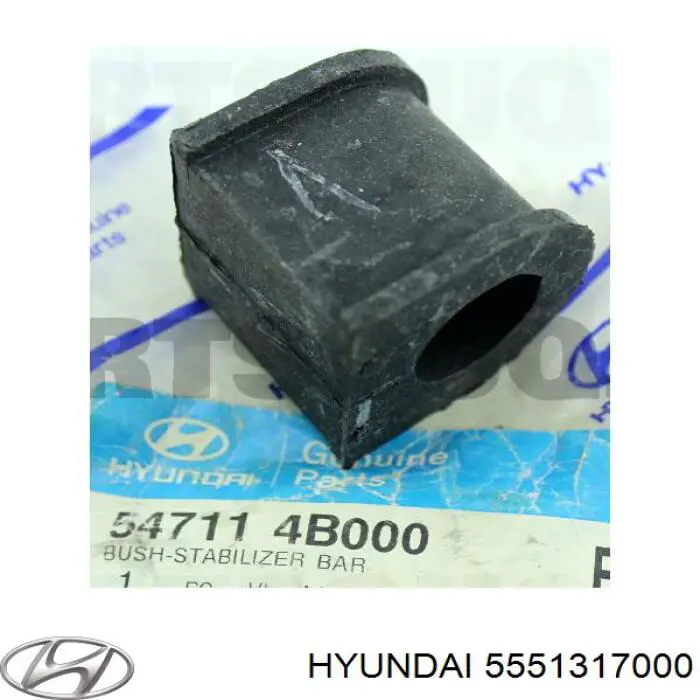 Tuleja stabilizatora tylnego Hyundai/Kia 5551317000 cena, od 6,35 USD