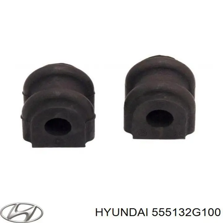 Do koszyka 555132G100 Hyundai/Kia Tuleja stabilizatora tylnego