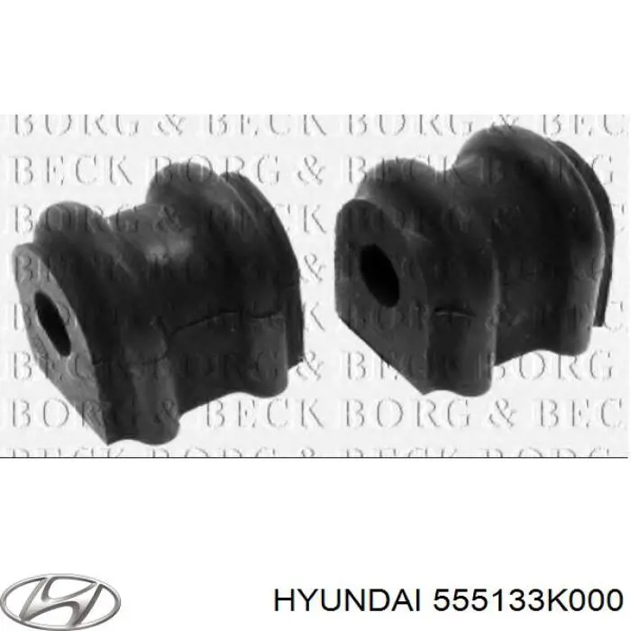 555133K000 Hyundai/Kia Tuleja stabilizatora tylnego