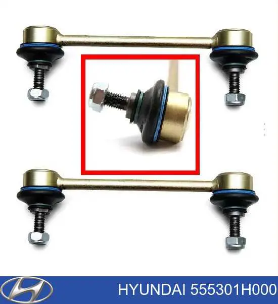 555301H000 Hyundai/Kia Łącznik stabilizatora tylnego