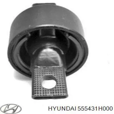 Do koszyka 555431H000 Hyundai/Kia Silentblock wahacza tylnego podłużnego