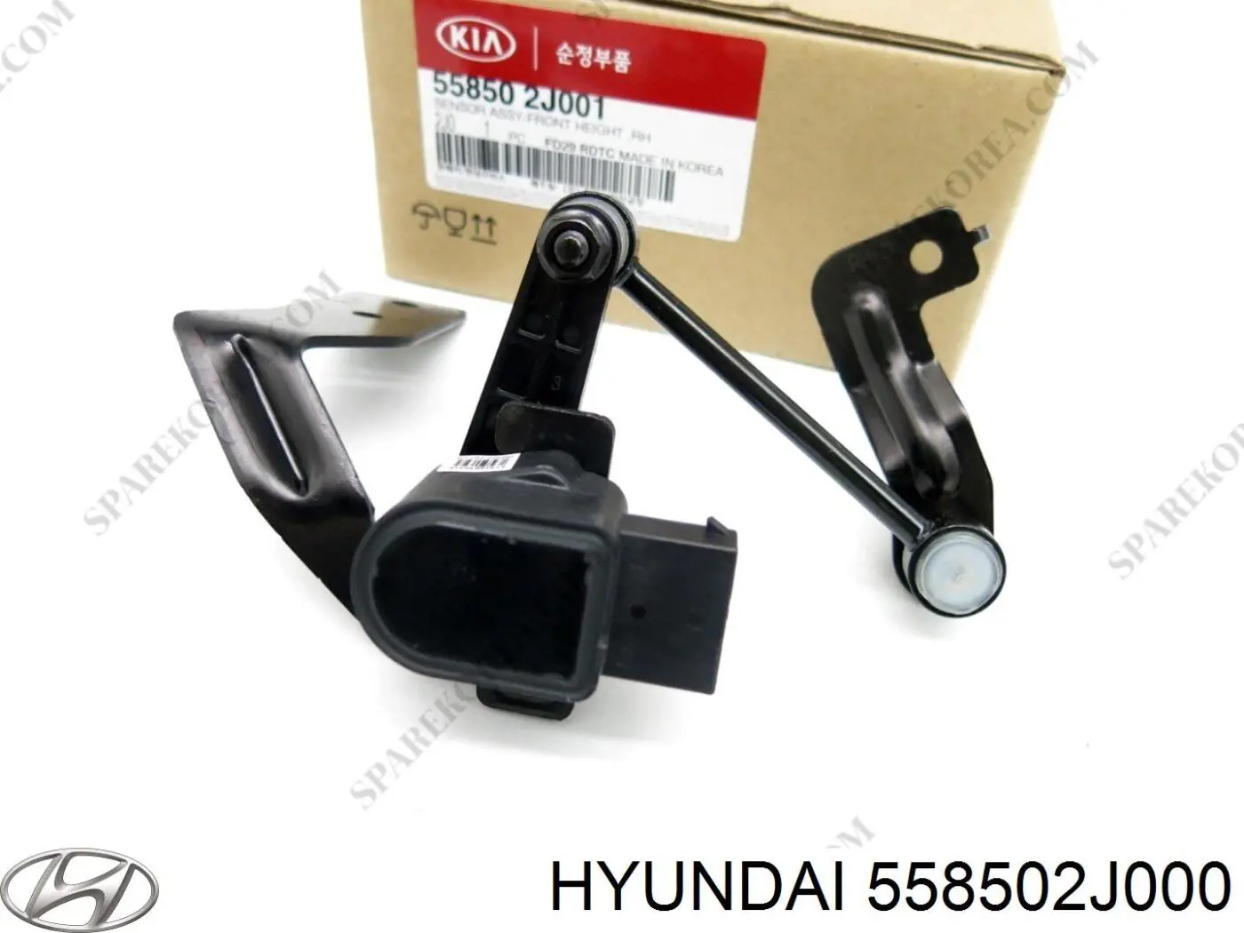558502J000 Hyundai/Kia Czujnik położenia pojazdu przedni prawy