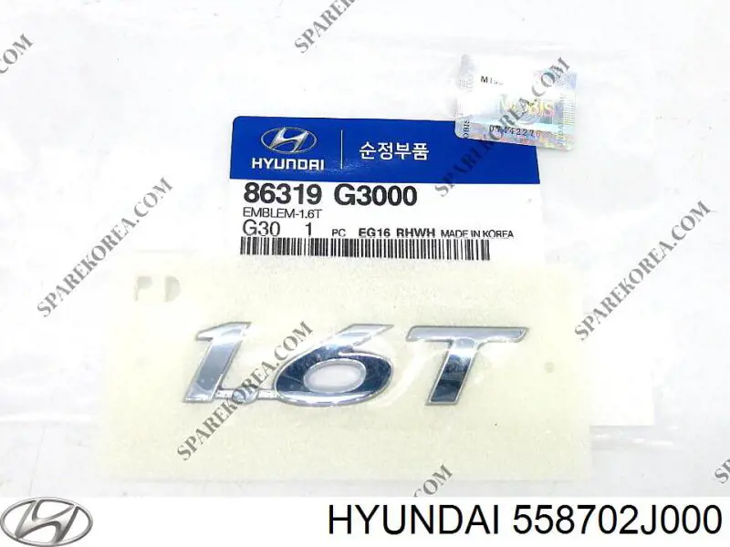 Do koszyka 558702J000 Hyundai/Kia Filtr powietrza sprężarki zawieszenia pneumatycznego
