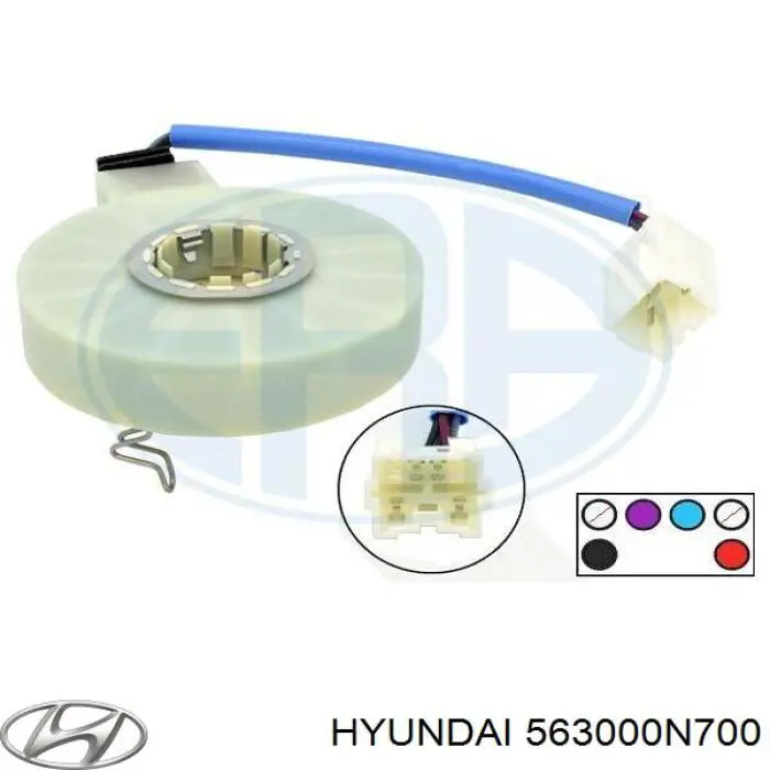 563000N700 Hyundai/Kia Czujnik kąta skrętu kierownicy
