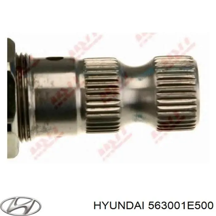 Do koszyka 563001E500 Hyundai/Kia Kolumna (wał) kierownicza (kierownicy)