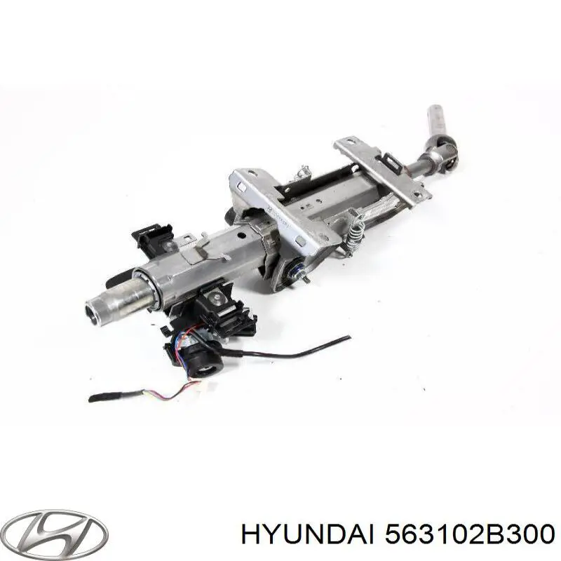 Do koszyka Kolumna (wał) kierownicza (kierownicy) Hyundai Santa Fe II CM