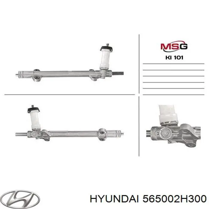 Listwa kierownicza (maglownica) Hyundai/Kia 565002H300 cena, od 188,09 USD
