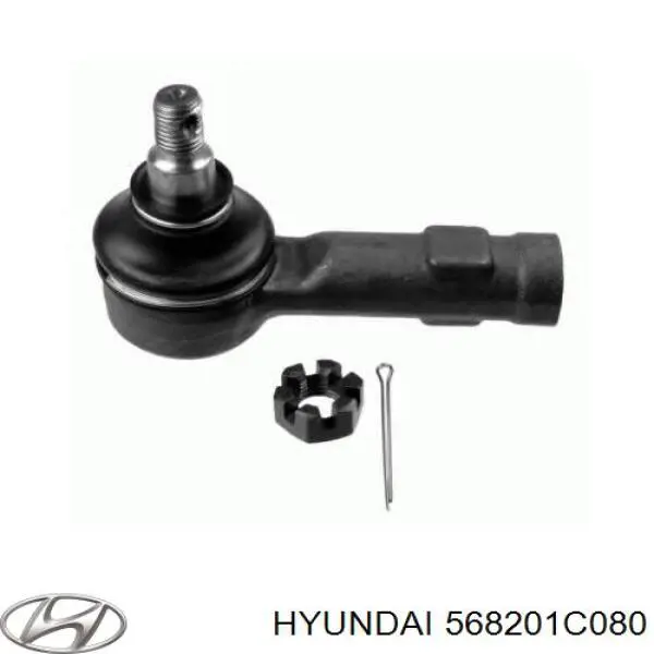 568201C080 Hyundai/Kia końcówka drążka kierowniczego zewnętrzna