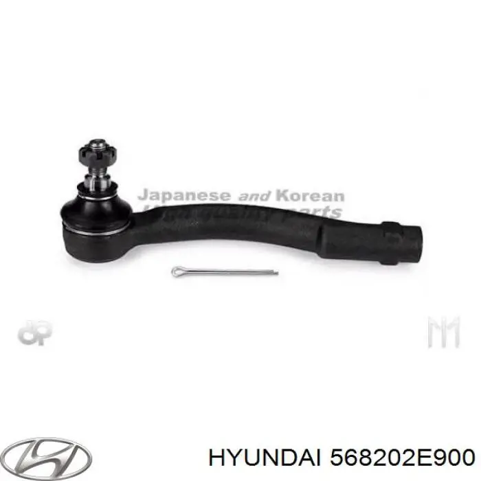 Końcówka drążka kierowniczego zewnętrzna Hyundai/Kia 568202E900 cena, od 15,14 USD