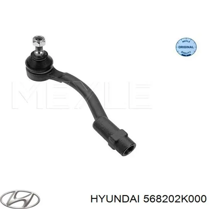 Końcówka drążka kierowniczego zewnętrzna Hyundai/Kia 568202K000 cena, od 15,96 USD