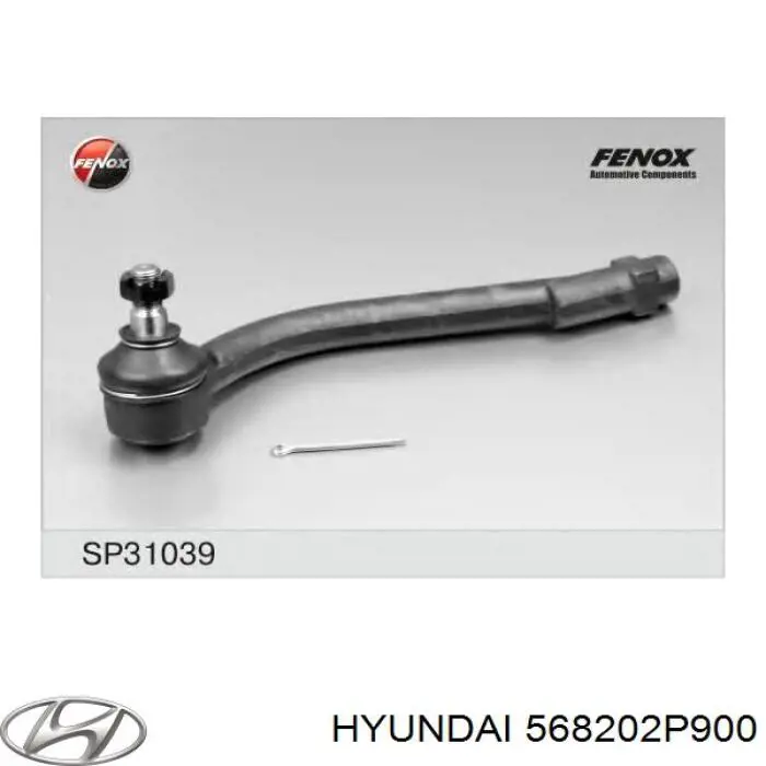 568202P900 Hyundai/Kia Końcówka drążka kierowniczego zewnętrzna
