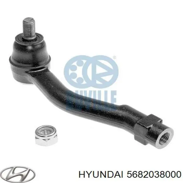 Do koszyka 5682038000 Hyundai/Kia Końcówka drążka kierowniczego zewnętrzna