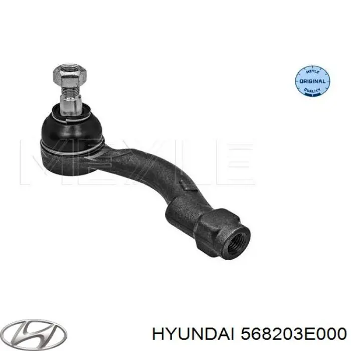 Końcówka drążka kierowniczego zewnętrzna Hyundai/Kia 568203E000 cena, od 17,90 USD
