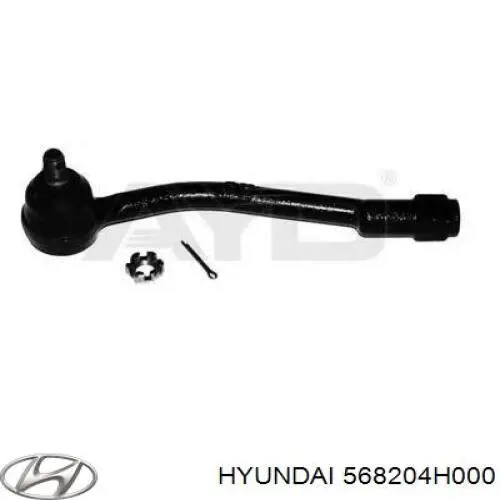 568204H000 Hyundai/Kia Końcówka drążka kierowniczego zewnętrzna