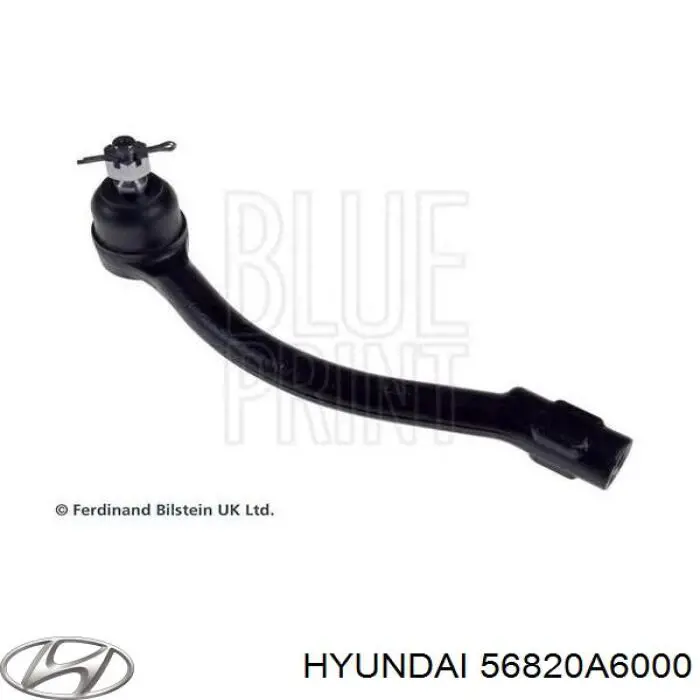 Do koszyka 56820A6000 Hyundai/Kia Końcówka drążka kierowniczego zewnętrzna