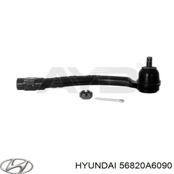 Końcówka drążka kierowniczego zewnętrzna Hyundai/Kia 56820A6090 cena, od 18,40 USD