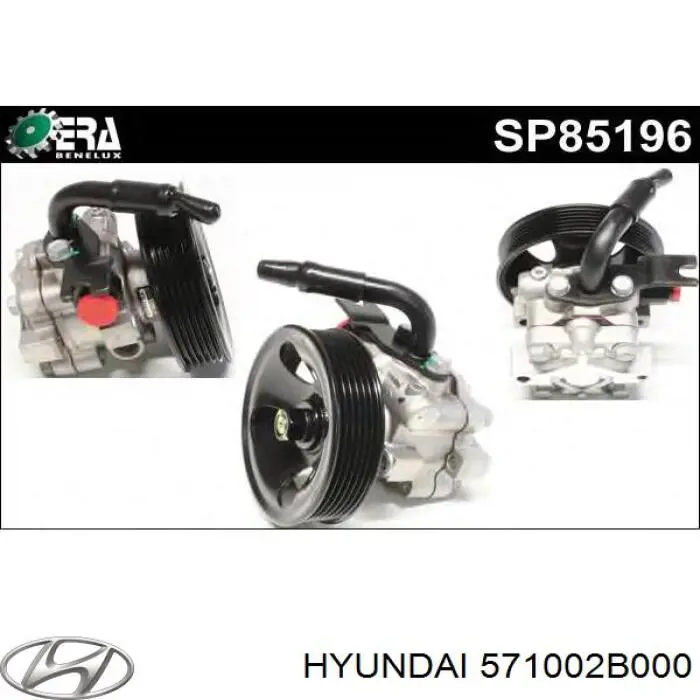 Pompa wspomagania hydraulicznego kierownicy Hyundai/Kia 571002B000 cena, od 49,37 USD