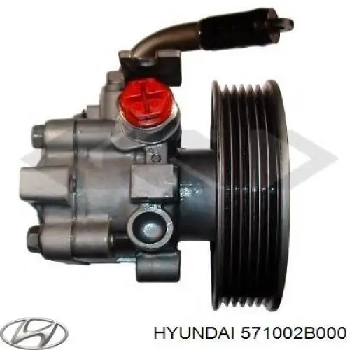 Pompa wspomagania hydraulicznego kierownicy Hyundai/Kia 571002B000 cena, od 46,35 USD