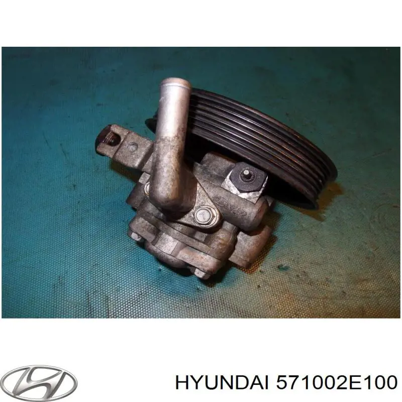 Pompa wspomagania hydraulicznego kierownicy 571002E100 Hyundai/Kia
