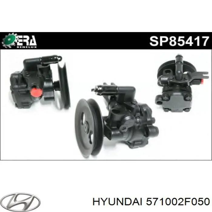 Pompa wspomagania hydraulicznego kierownicy Hyundai/Kia 571002F050 cena, od 98,79 USD