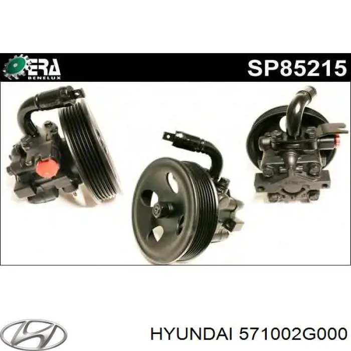 Pompa wspomagania hydraulicznego kierownicy Hyundai/Kia 571002G000 cena, od 125,99 USD