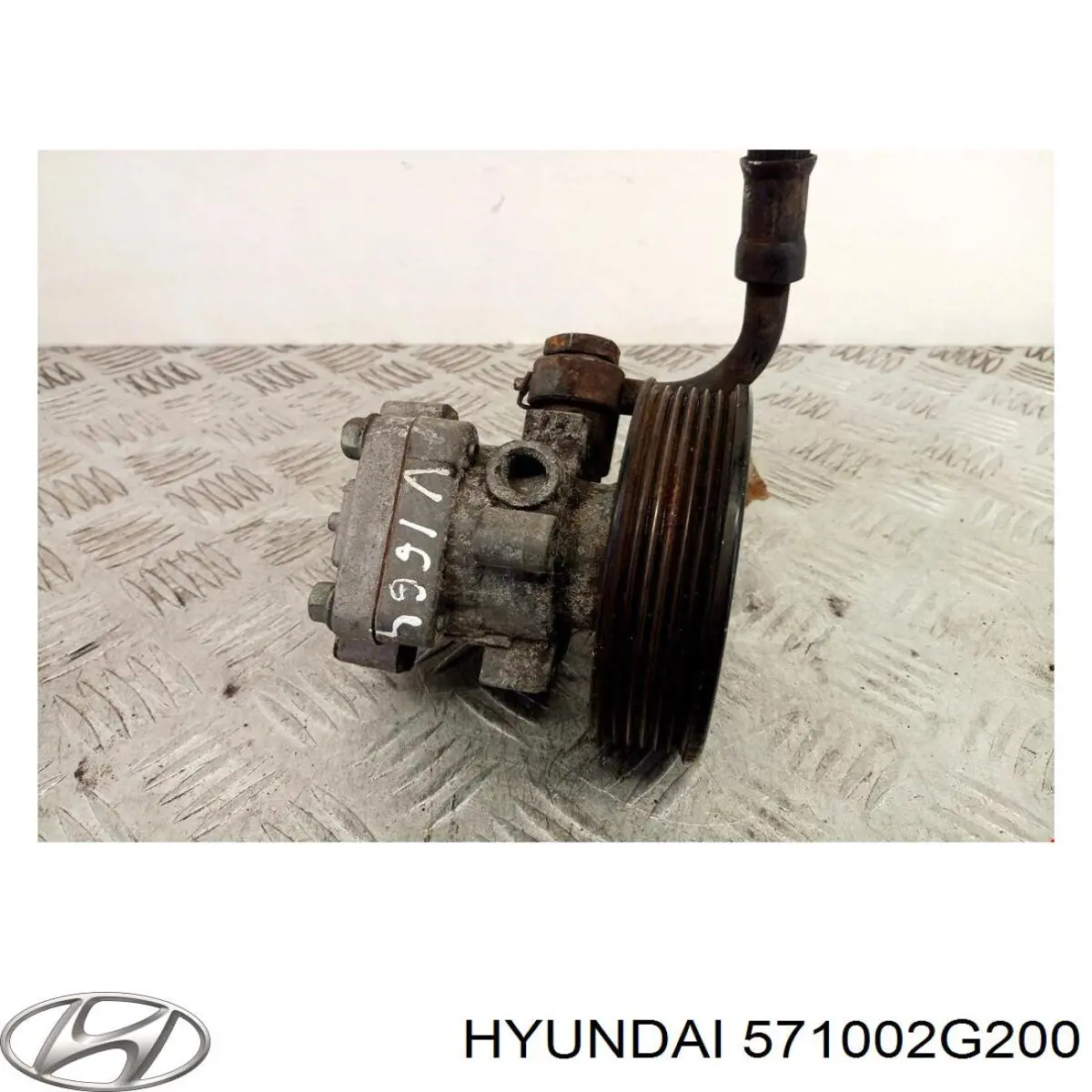 Do koszyka 571002G200 Hyundai/Kia Pompa wspomagania hydraulicznego kierownicy