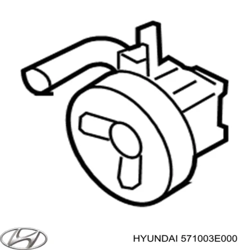 Do koszyka 571003E000 Hyundai/Kia Pompa wspomagania hydraulicznego kierownicy