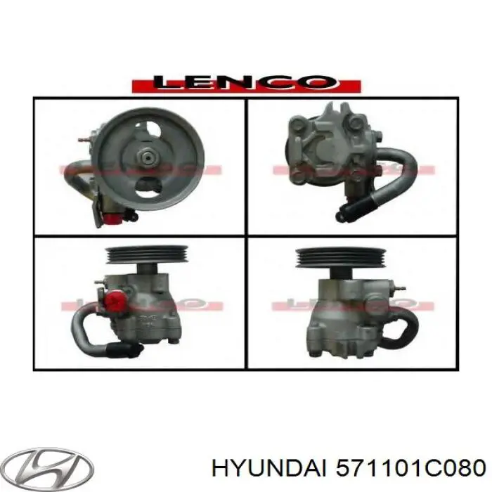 571101C080 Hyundai/Kia Pompa wspomagania hydraulicznego kierownicy