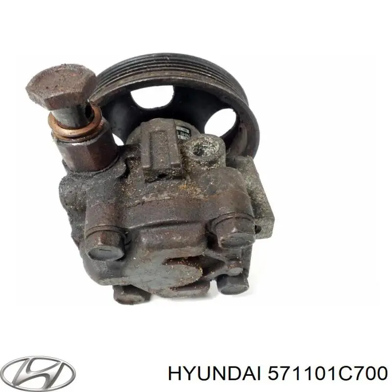 Do koszyka 571101C700 Hyundai/Kia Pompa wspomagania hydraulicznego kierownicy