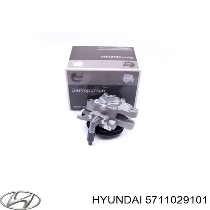 Pompa wspomagania hydraulicznego kierownicy Hyundai/Kia 5711029101 cena, od 56,18 USD