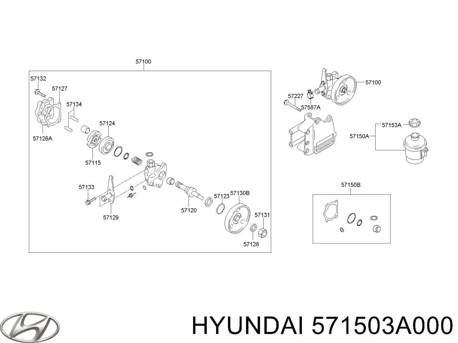 Zbiornik płynu wspomagania Hyundai Trajet minivan (FO) (2000 - 2010) cena, od 46,32 USD