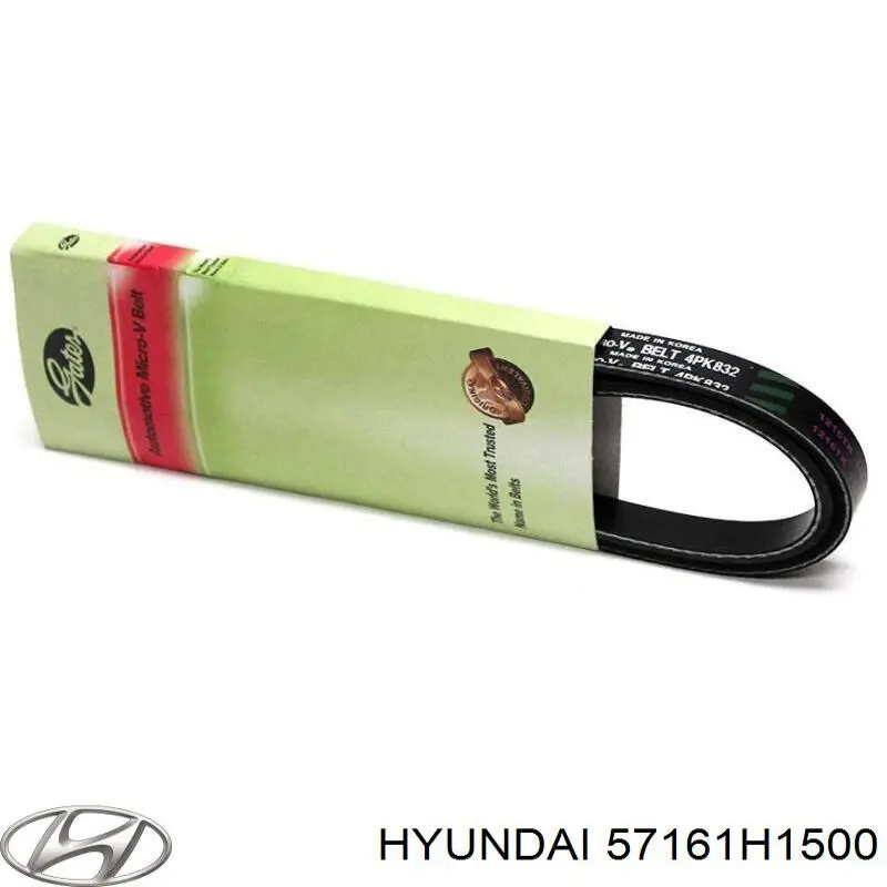 Pas napędowy mechanizmów Hyundai/Kia 57161H1500 cena, od 8,44 USD