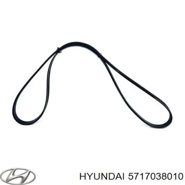 Pas napędowy mechanizmów Hyundai/Kia 5717038010 cena, od 14,47 USD