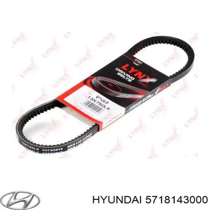 5718143000 Hyundai/Kia Pas napędowy mechanizmów