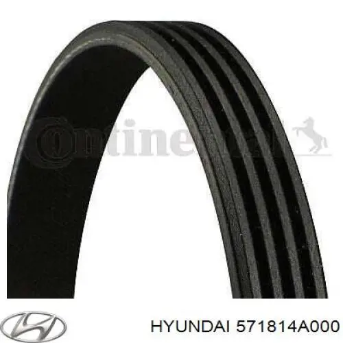 Pas napędowy mechanizmów Hyundai/Kia 571814A000 cena, od 9,45 USD